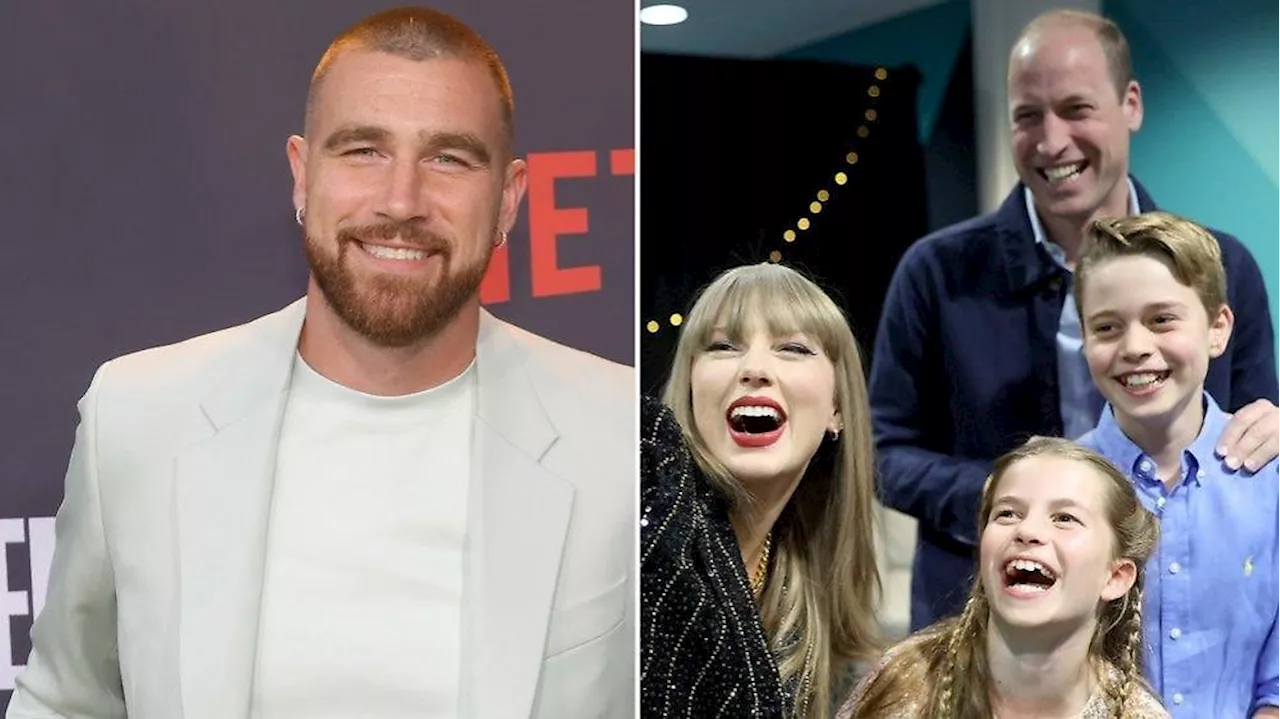 Taylor Swifts Freund Travis Kelce schwärmt: „Prinzessin Charlotte war ein Superstar”