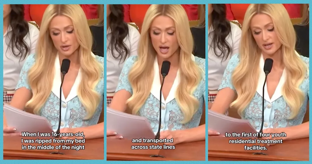 Paris Hilton Testified To Congress While Sharing Her Own Story Of Abuse