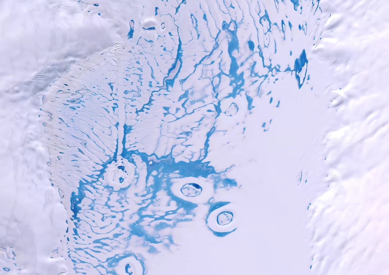 Slushy Surprise: AI Reveals Twice As Much Meltwater on Antarctic Ice Shelves