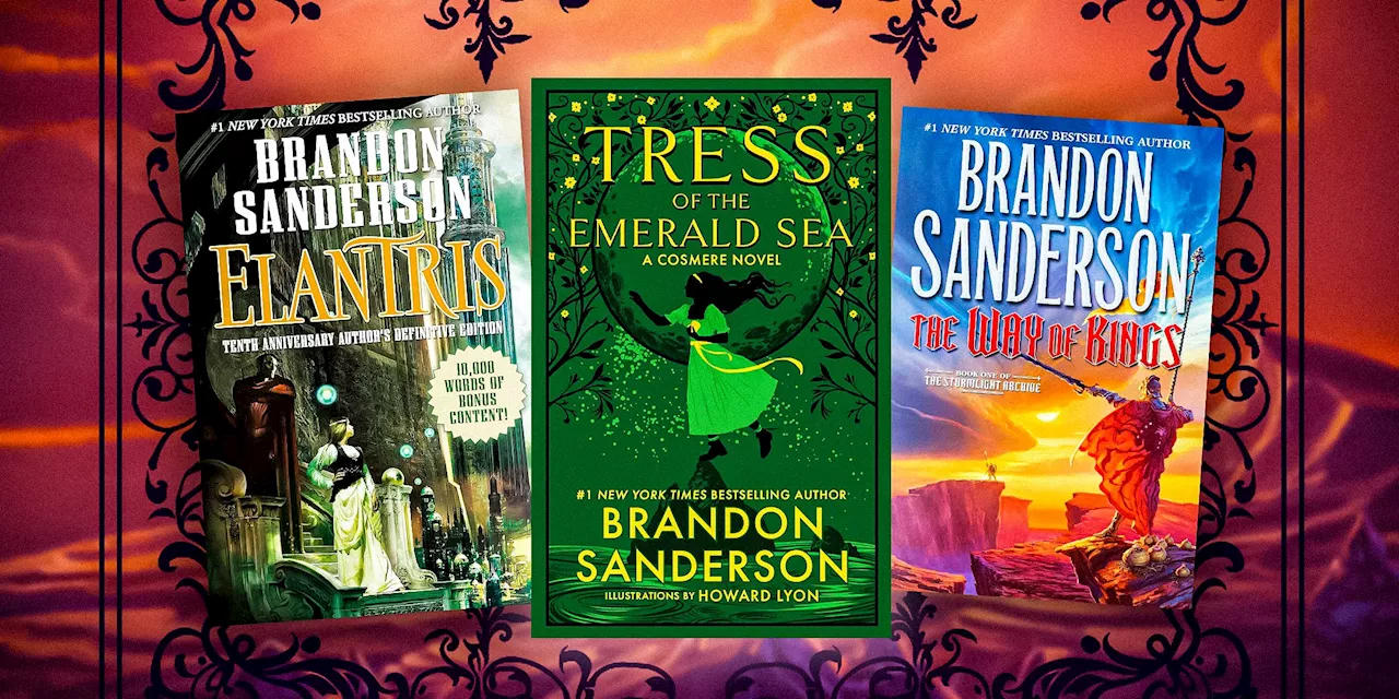 Brandon Sanderson's 10 Best Books, Ranked