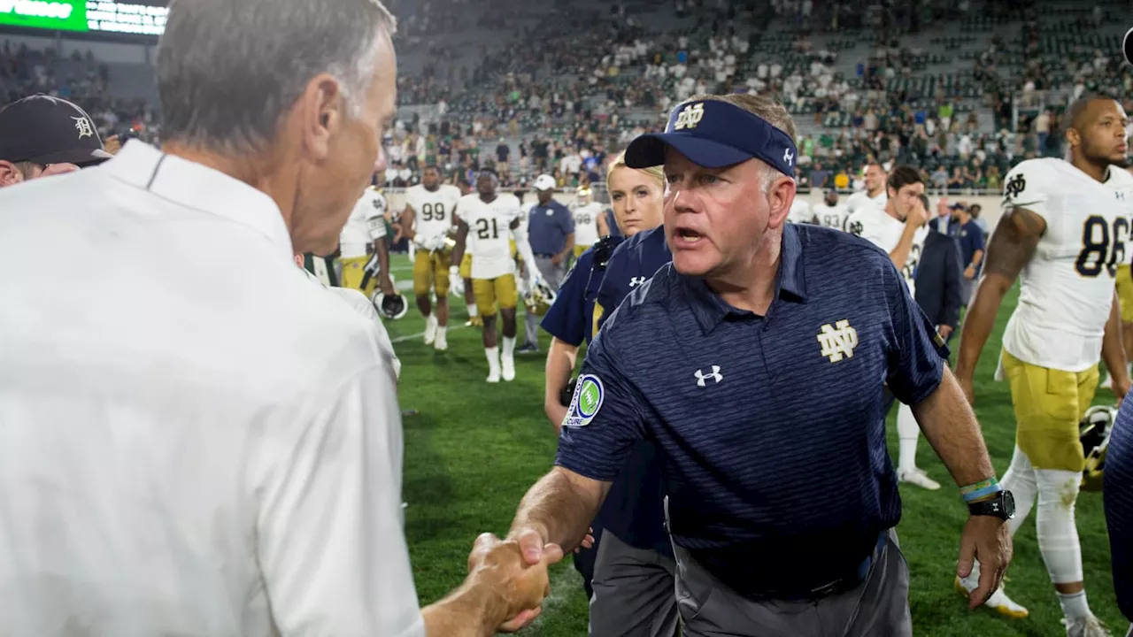 Rivalry renewed: Michigan State football to face Notre Dame in 2026, 2027