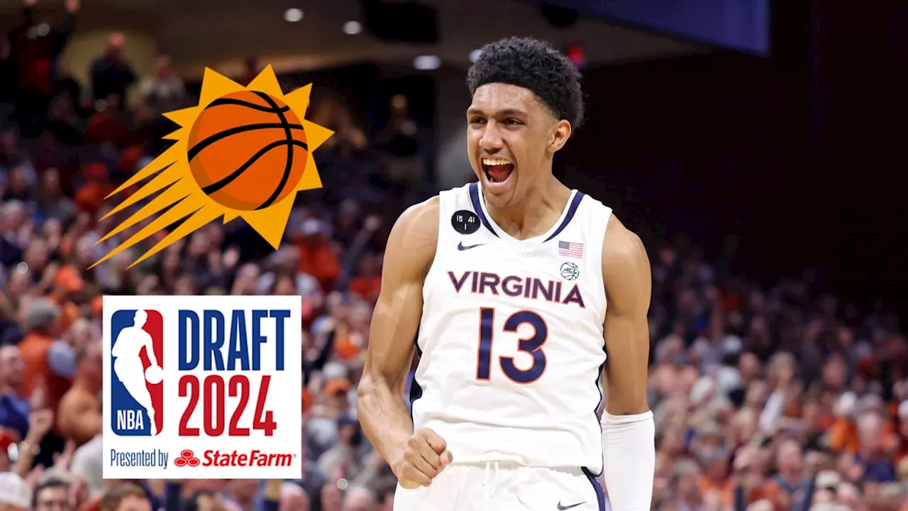 Virginia's Ryan Dunn Selected 28th Overall by Phoenix Suns in 2024 NBA Draft