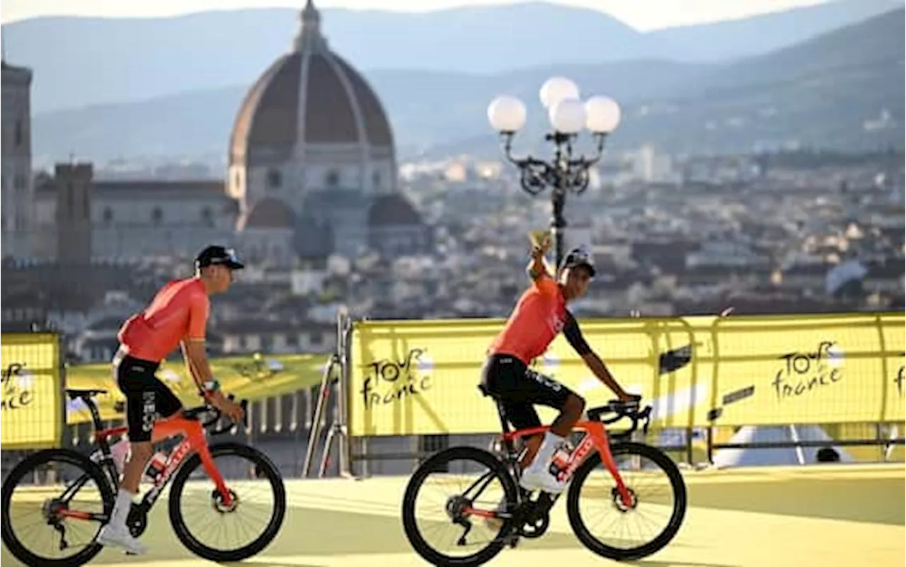 Da Pogacar a Vingegaard, Firenze è pronta a dare il via al Tour de France