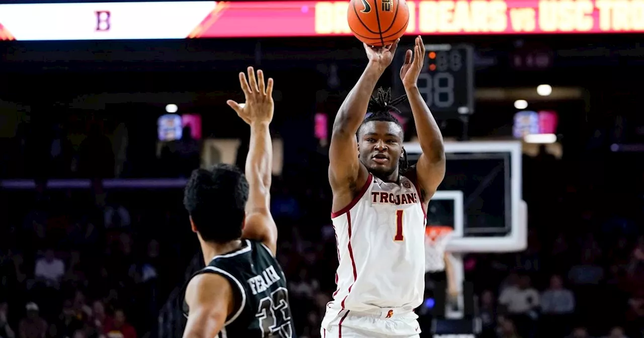 USC’s Isaiah Collier falls to the Utah Jazz late in NBA Draft’s first round