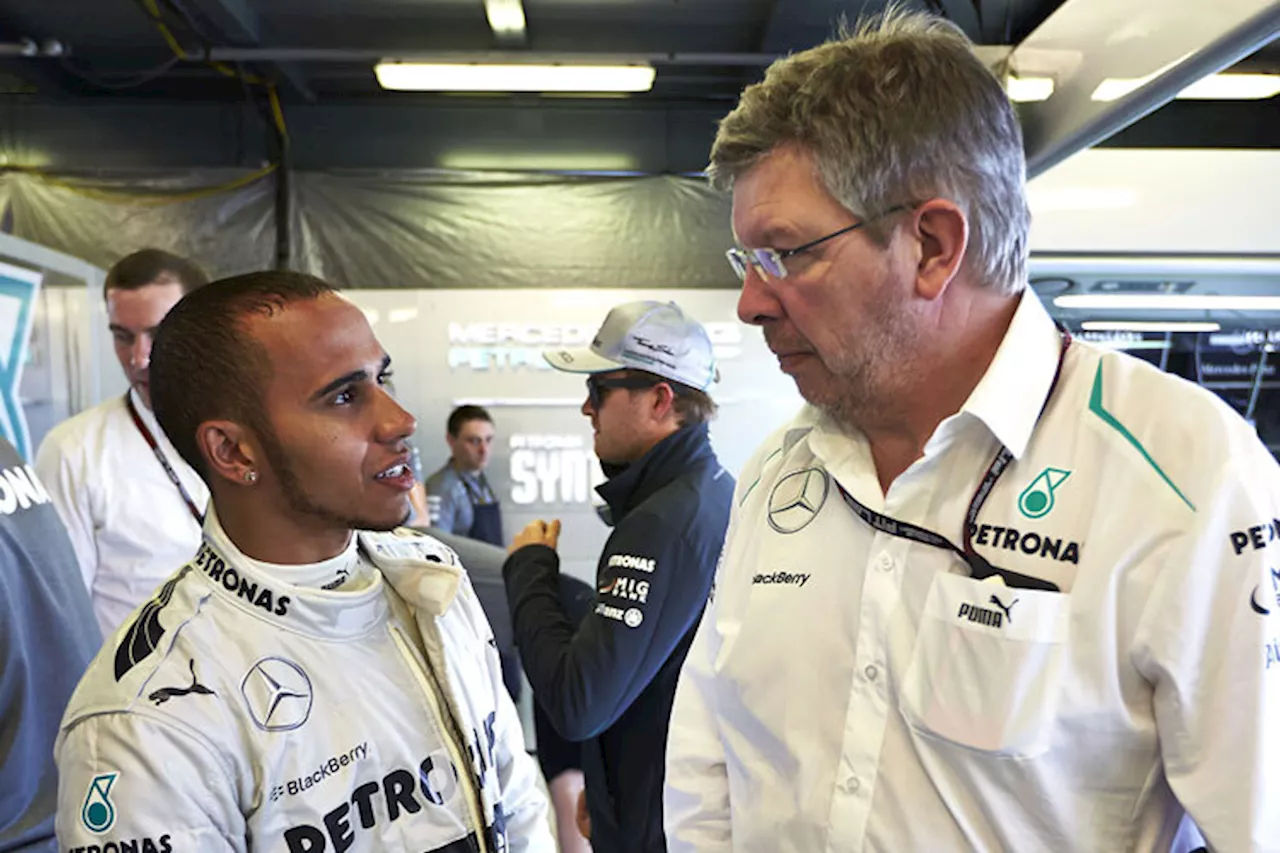 Lewis Hamilton: «Es geht auch ohne Ross Brawn»