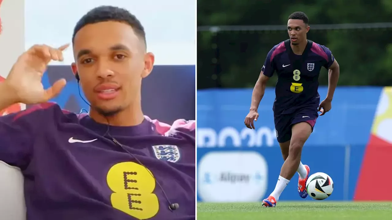 Trent Alexander-Arnold names surprise 'untouchable' player as his toughest-ever opponent in England training