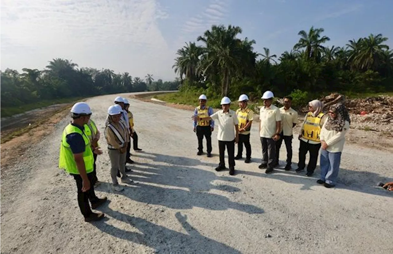 New connecting road in Bukit Panchor to be ready in February, says Ahmad Maslan