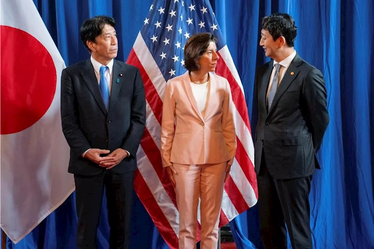 US, Japan, South Korea pledge closer ties on key technologies