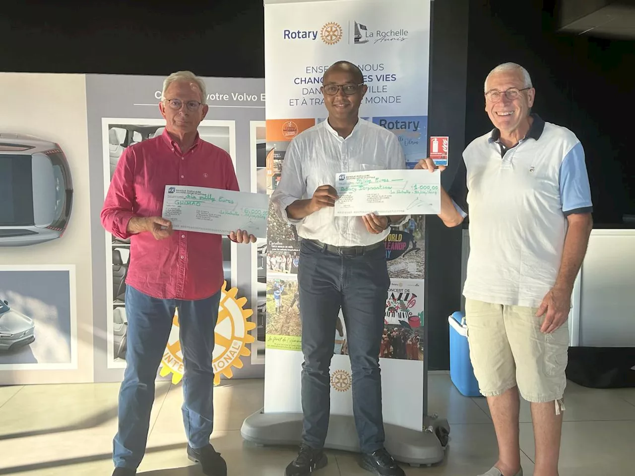 La Rochelle : l’association GHIMAO récompensée par le Rotary Club La Rochelle Aunis