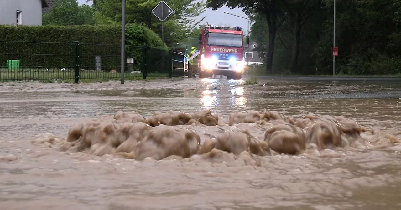 Heftige Unwetter in weiten Teilen Deutschlands