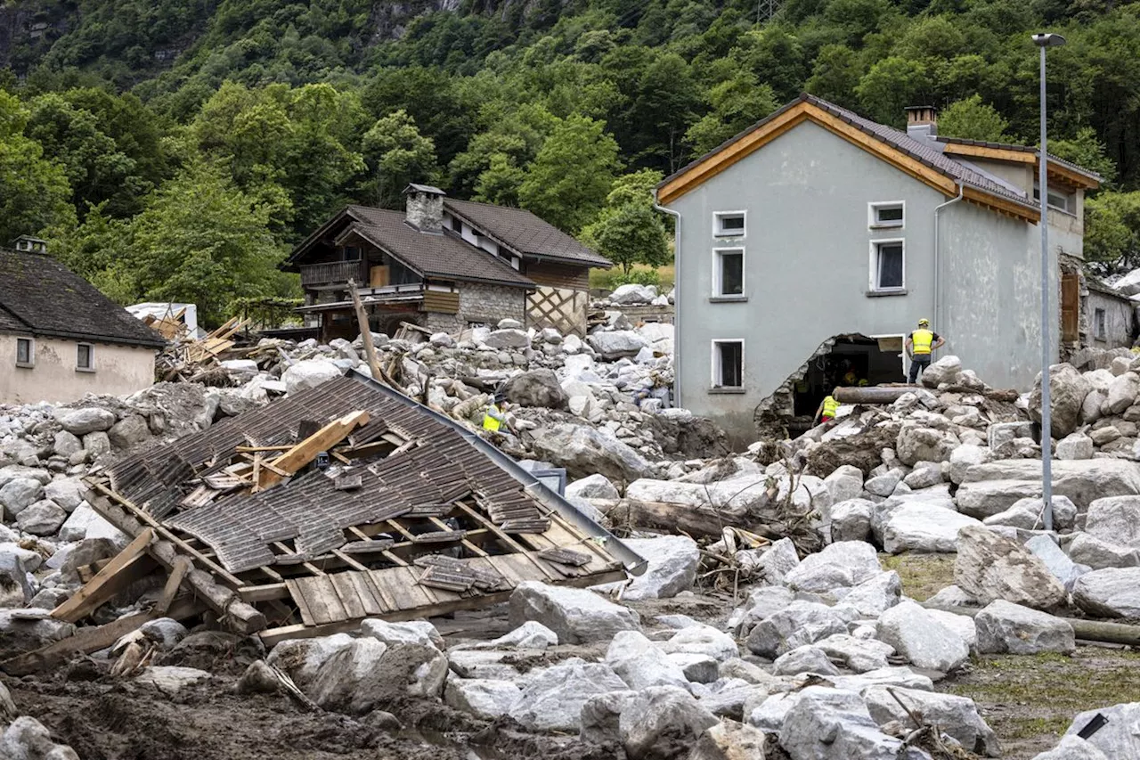 Misox: Unwetter verursachen 38 Millionen Franken Schaden