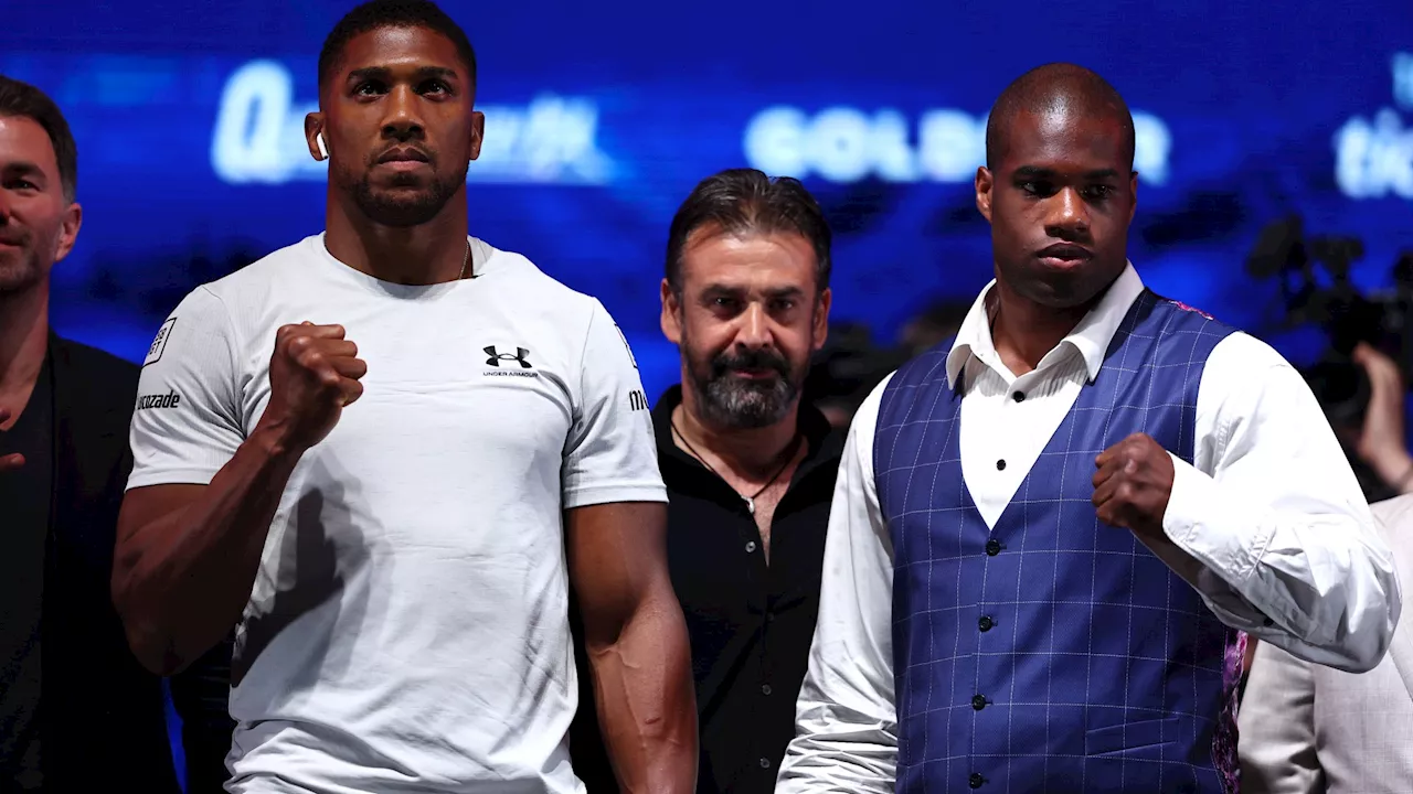 – Anthony Joshua responds to claims Daniel Dubois knocked him out in sparring...