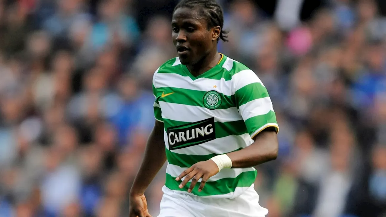 Former Celtic midfielder Landry Nguemo dies aged 38...