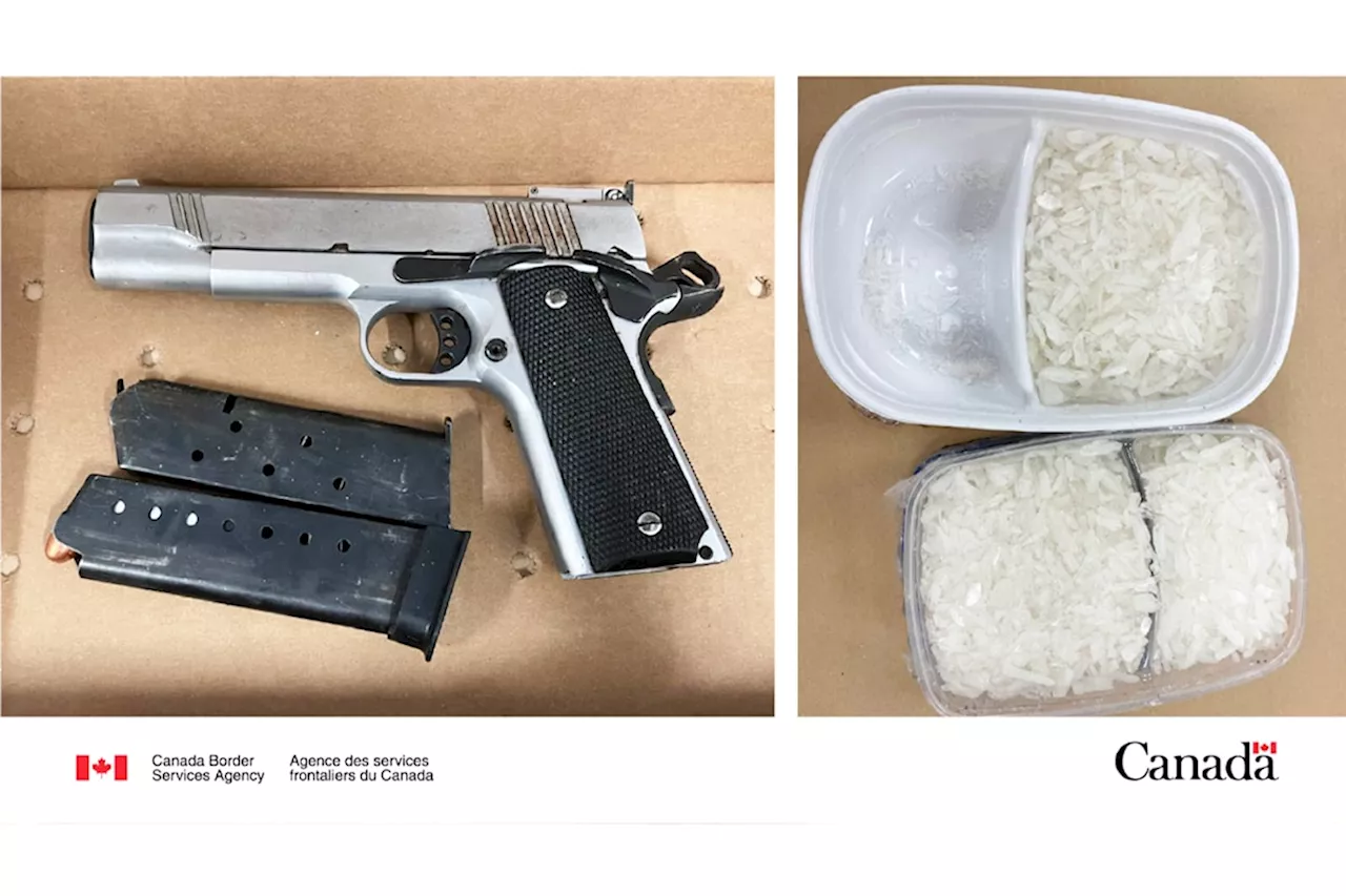 Silencers intercepted at Vancouver airport leads to Sicamous arrest