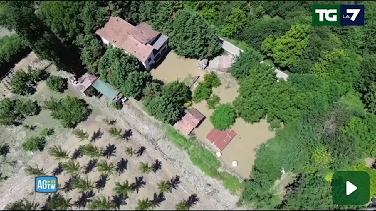 Maltempo Modena, esonda il fiume Secchia: il video