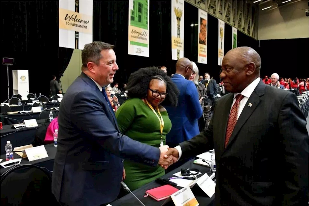 Dear John: Ramaphosa lambastes Steenhuisen and Zille in scathing letter