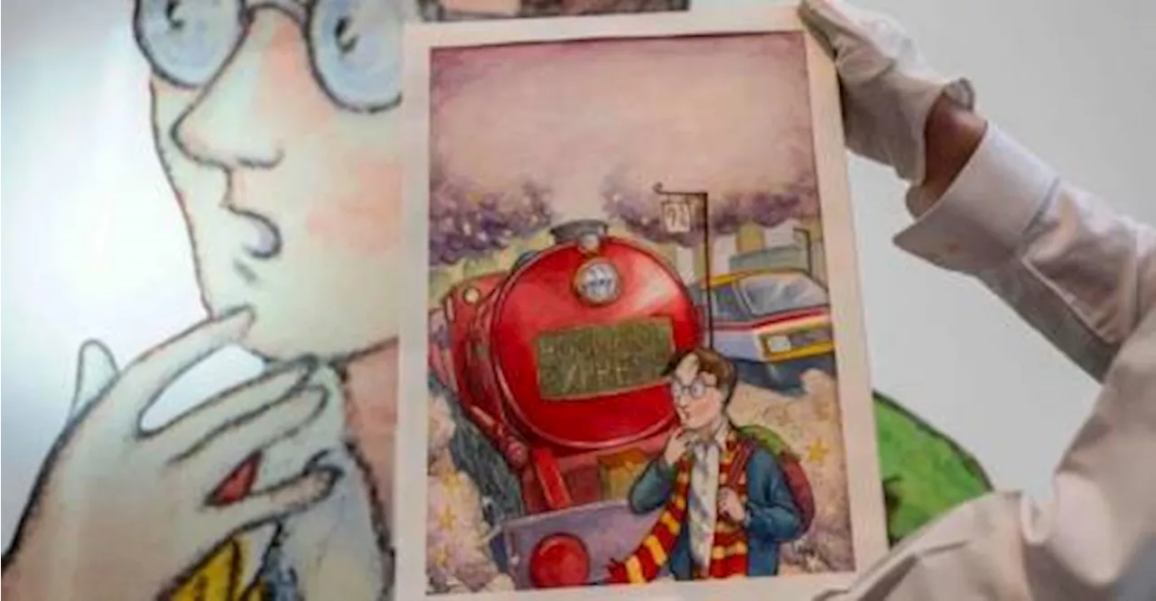 Original ‘Harry Potter’ cover art sells for $1.9 mn at auction