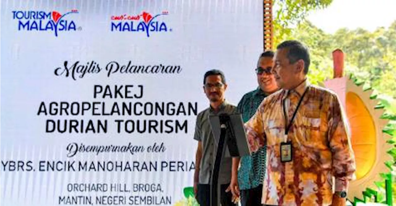 Tourism Malaysia sasar jualan pakej Durian Tourism tahun ini lebih RM2 juta