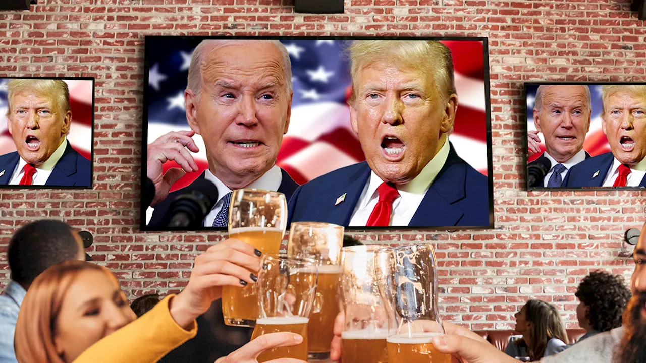 Atlanta, D.C. Bars Showing Trump/Biden Debate, Playing Drinking Games