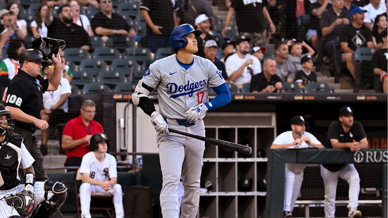 Ohtani blasts long homer, Stone helps Dodgers shut down White Sox