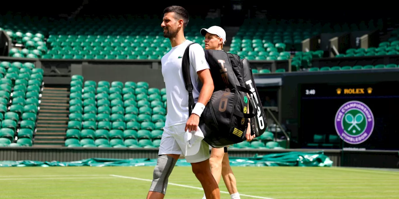 Sinner 'aiuta' Djokovic: allenamento insieme a Wimbledon, come sta il serbo