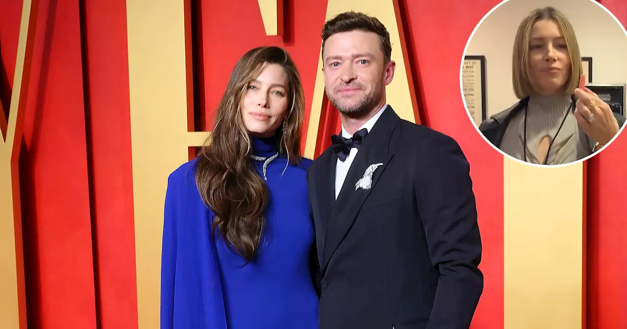 Justin Timberlake Shares Video of Jessica Biel at Concert After DWI