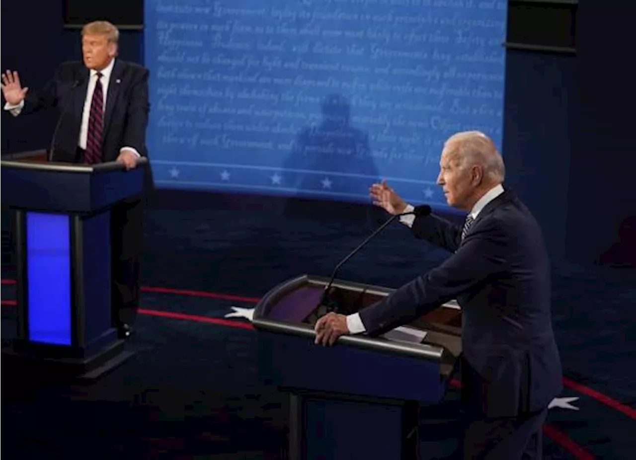 Donald Trump y Joe Biden llegan a su primer debate empatados en las encuestas