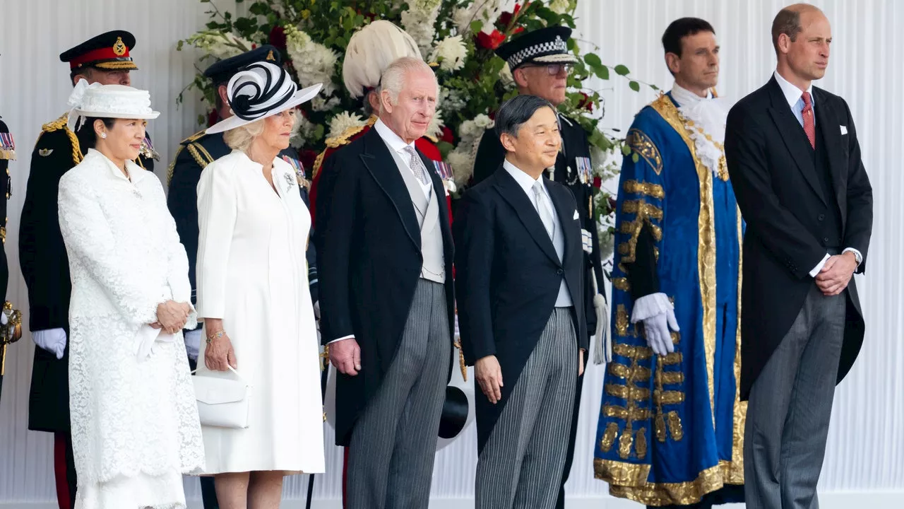 La reine Camilla a choisi une tiare très symbolique pour accueillir le couple impérial japonais