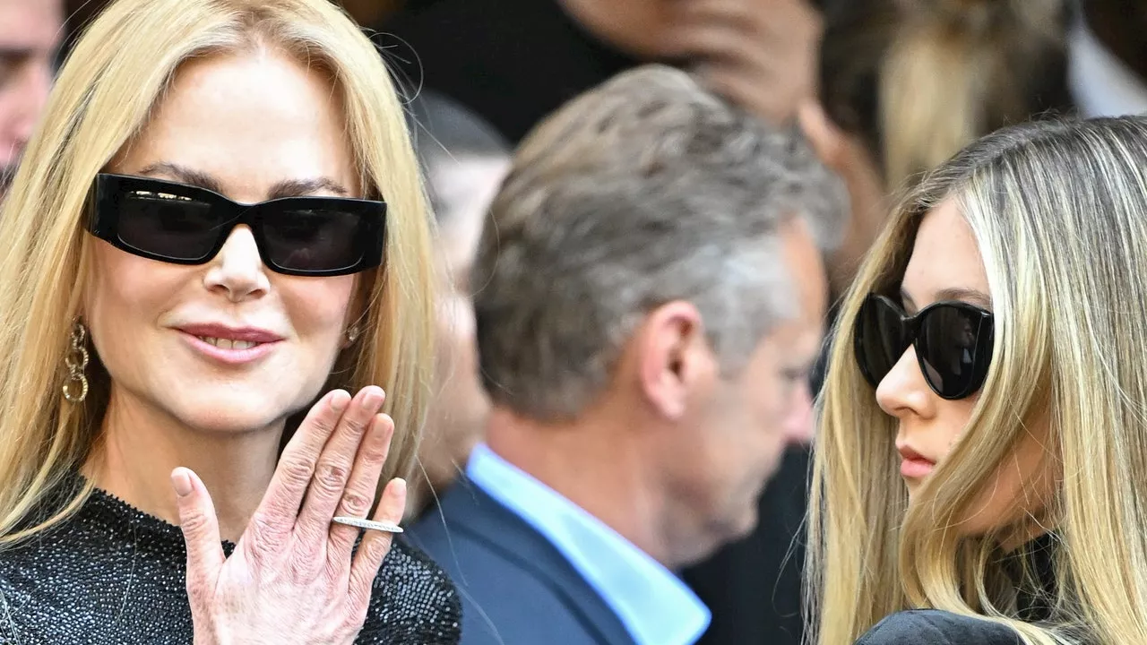 Reunión de herederas en París: Nicole Kidman posa con su hija Sunday Rose y Naomi Watts vuelve a deslumbrar junto a Kai