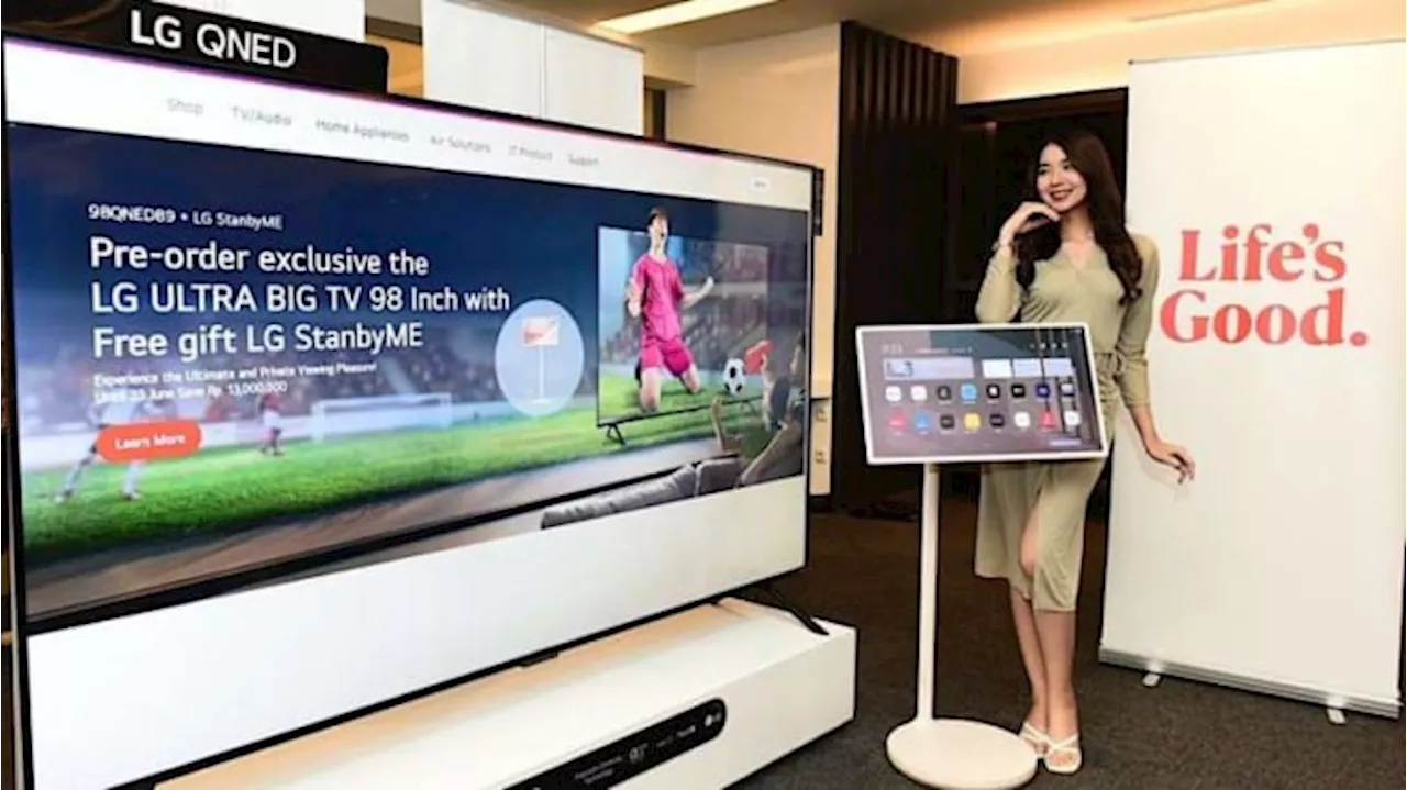 LG Rilis TV, Hadirkan Performa Visual Tinggi dan Teknologi Pintar dalam Bentang Layar Besar