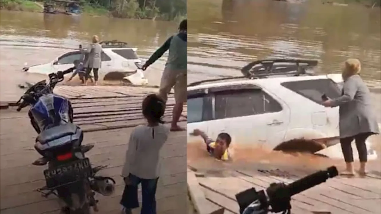 Mobil yang Dikemudikan Kapolsek Katingan Hulu Terjun ke Sungai, Pemilik Mobil Meninggal Dunia