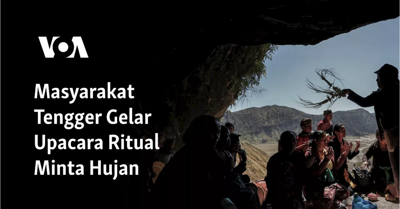 Masyarakat Tengger Gelar Upacara Ritual Minta Hujan