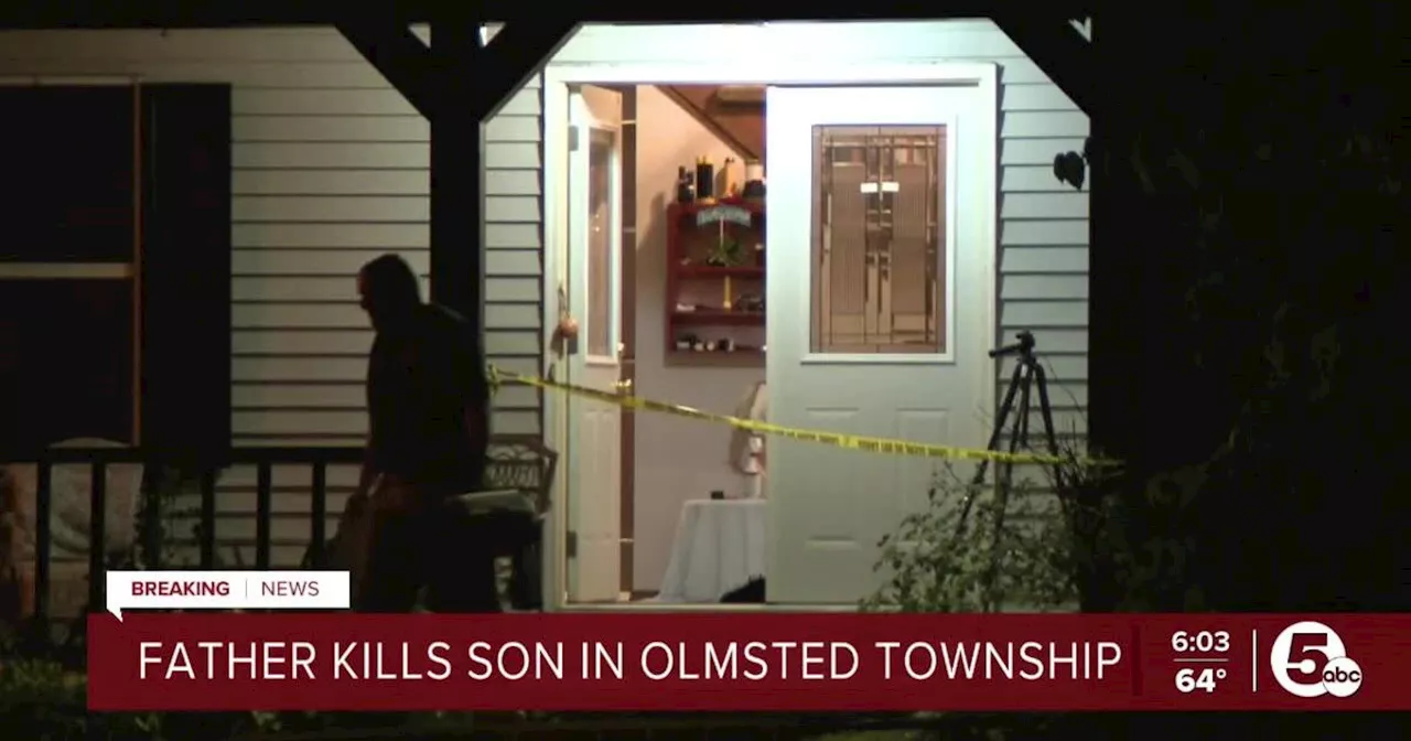 Father allegedly kills son in Olmsted Township, police say