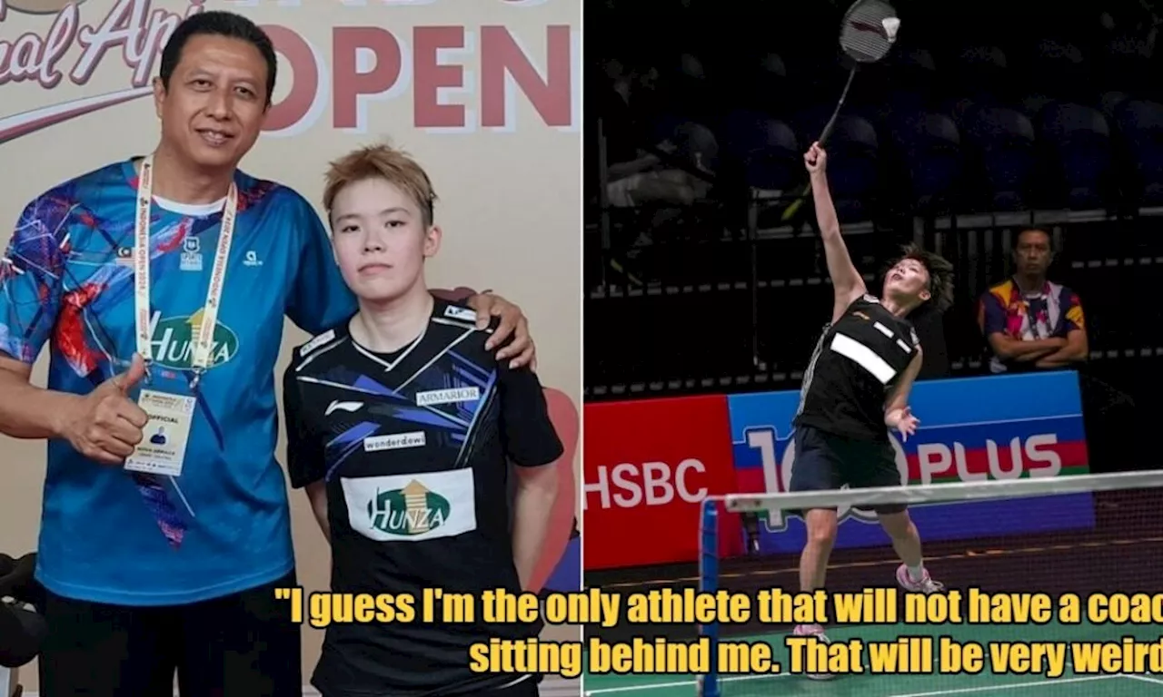 Goh Jin Wei Disappointed that Her Coach Can't Go With Her to the Olympics Due to Limited Passes