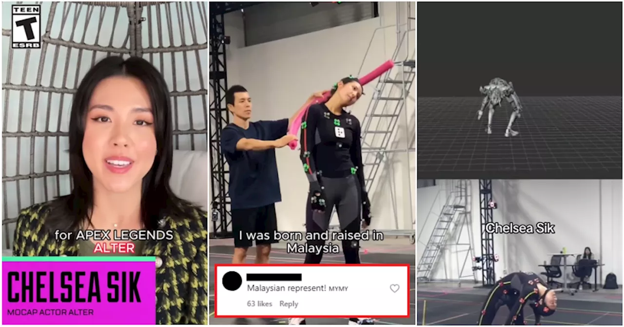 Malaysian Woman is the Motion Capture Actor for a New Character in Popular Game Apex Legends!