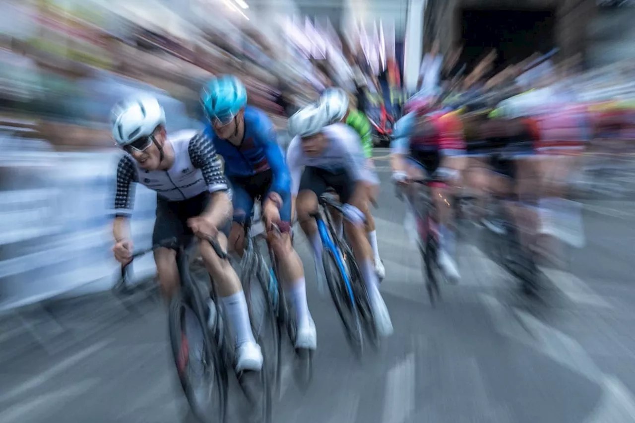 Cat Ferguson, Rob Scott and Jim Brown nudged off podium at Otley Cycle Races