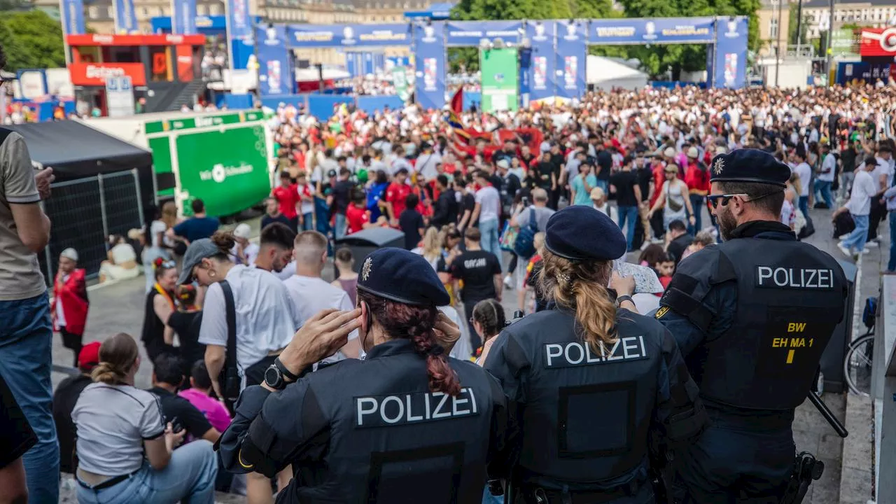 In Fanzone: Verletzte bei Public Viewing in Stuttgart