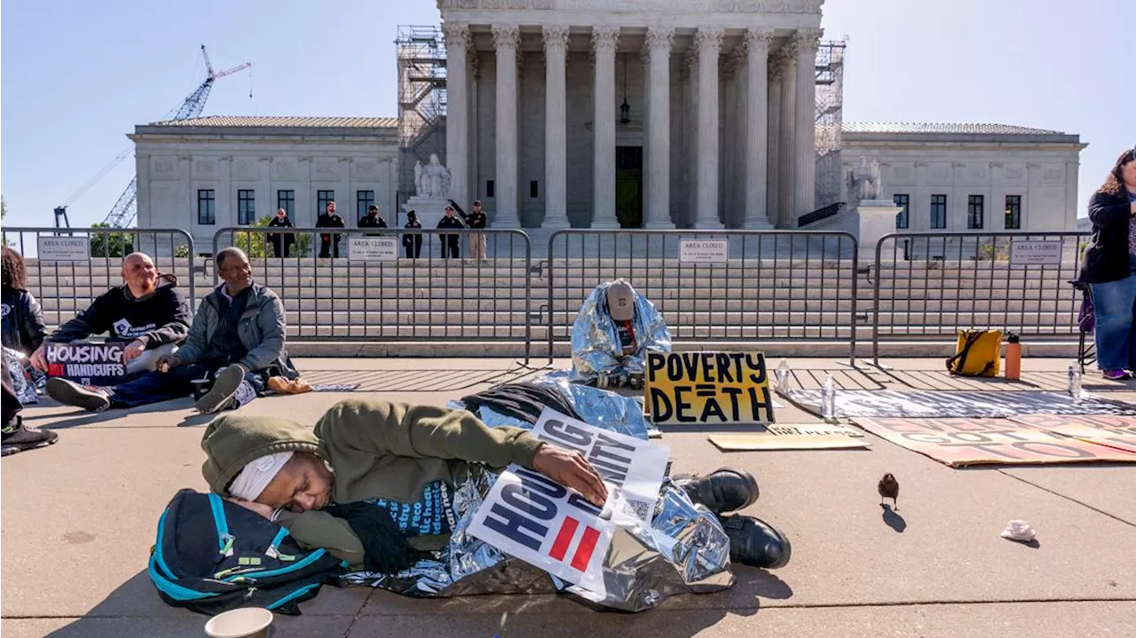 Supreme Court allows cities to enforce bans on homeless people sleeping outside