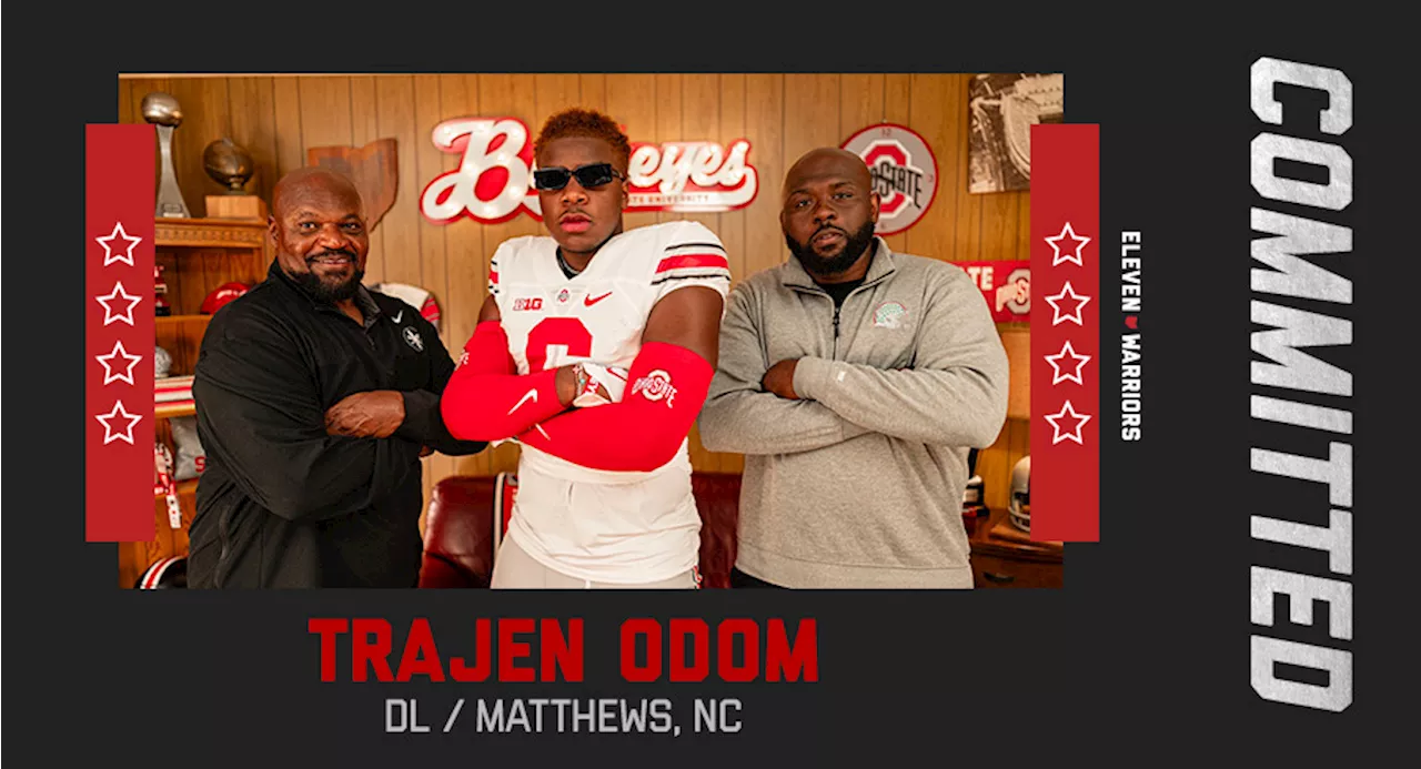 Four-star 2025 Defensive Tackle Trajen Odom Commits to Ohio State