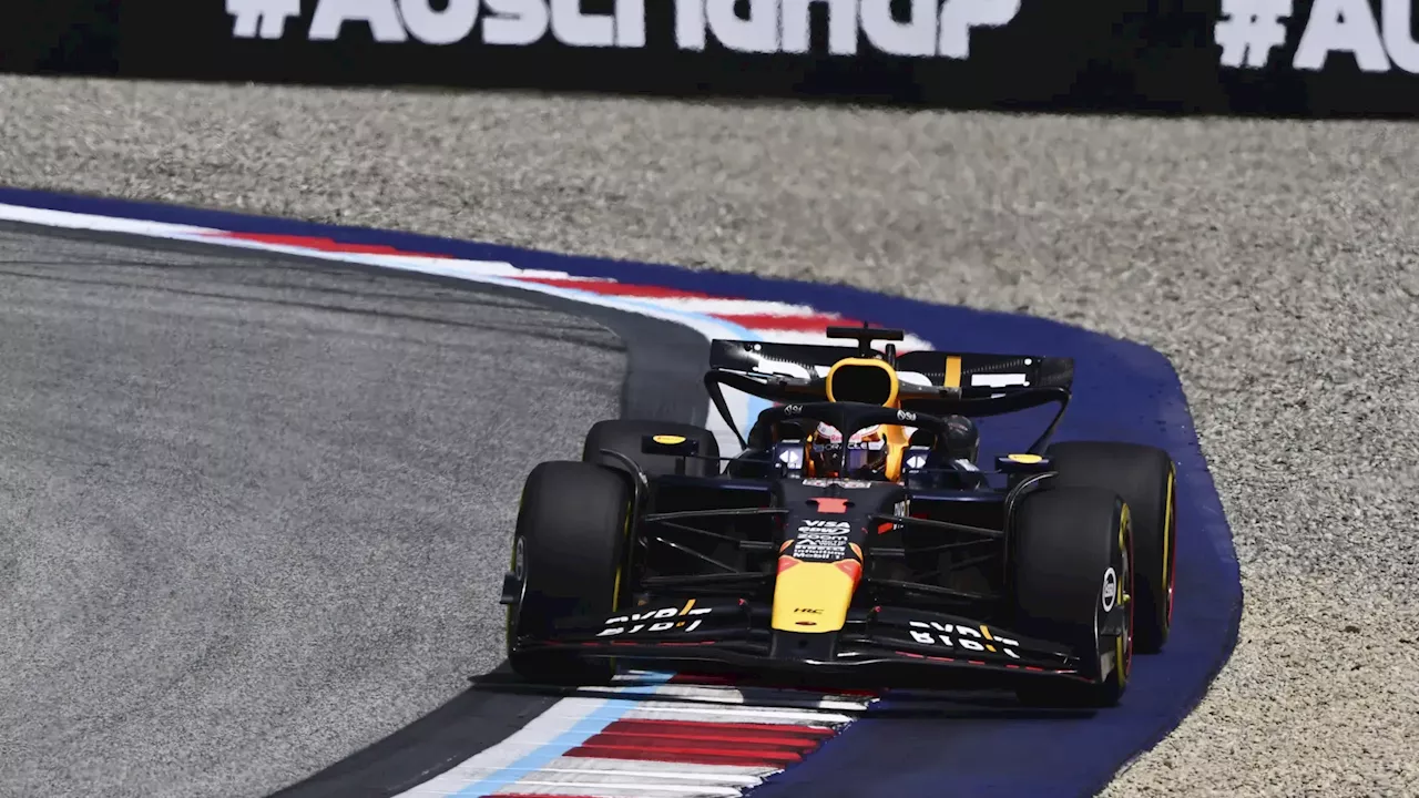 Verstappen domina con susto incluido, Mercedes se esconde y Sainz termina cuarto en los primeros libres de Austria