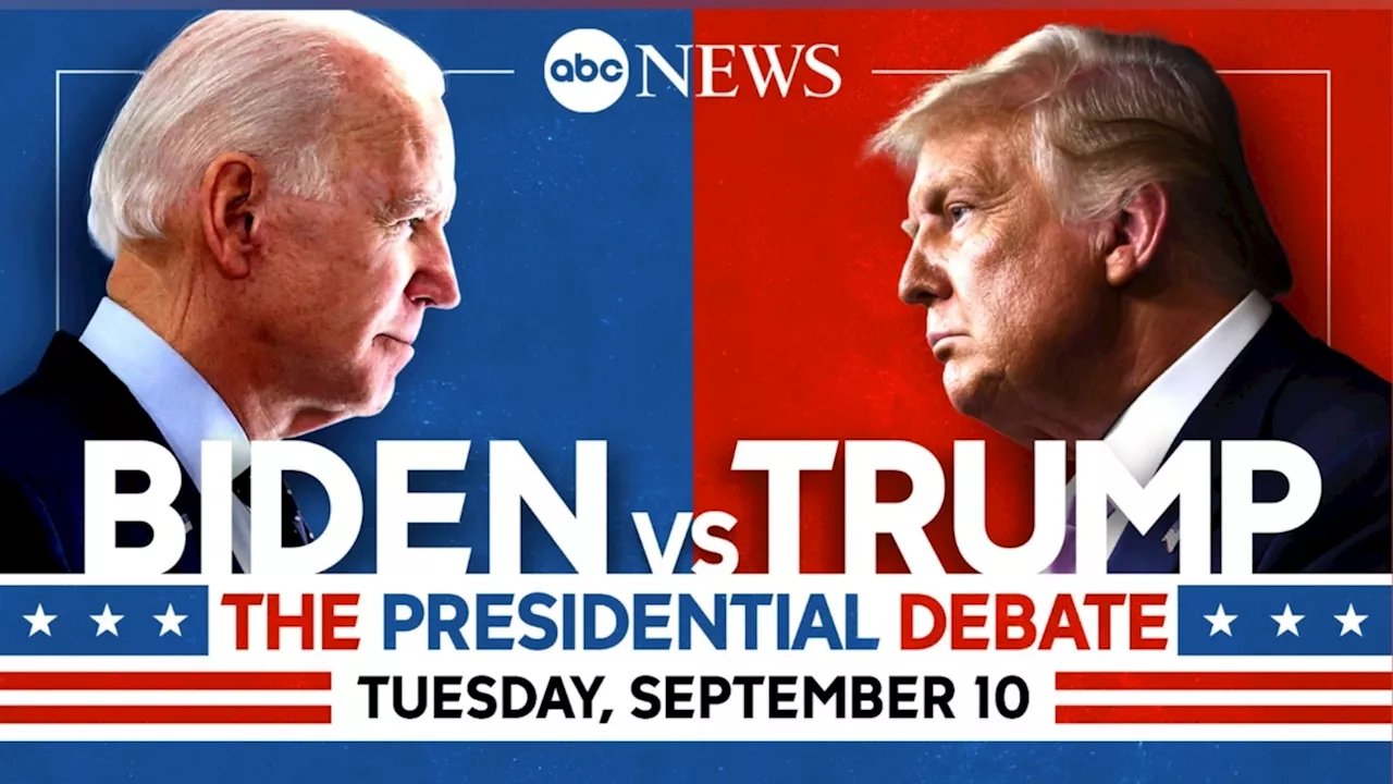 Next Biden-Trump presidential debate will be in September on ABC