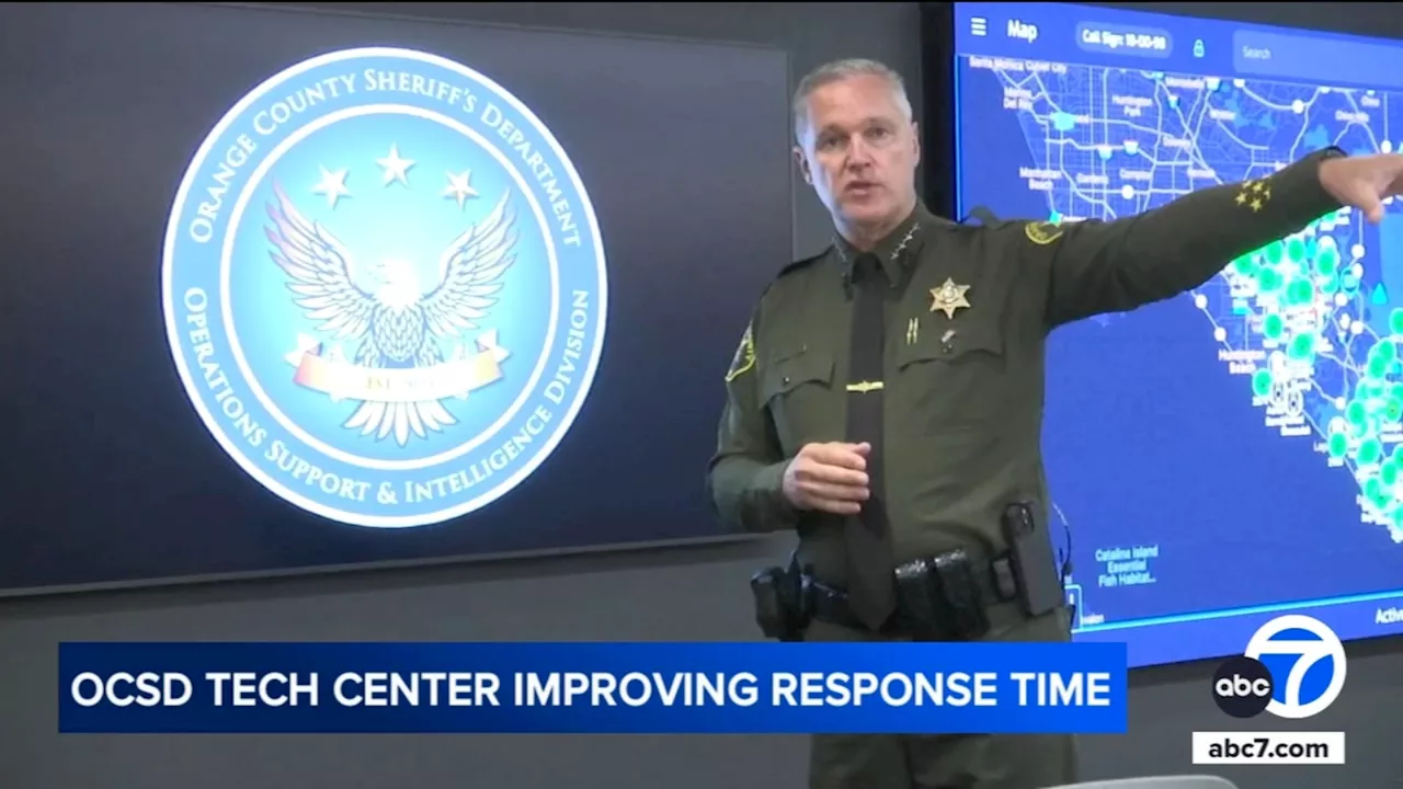 Orange County Sheriff's Department unveils state-of-the-art technology center