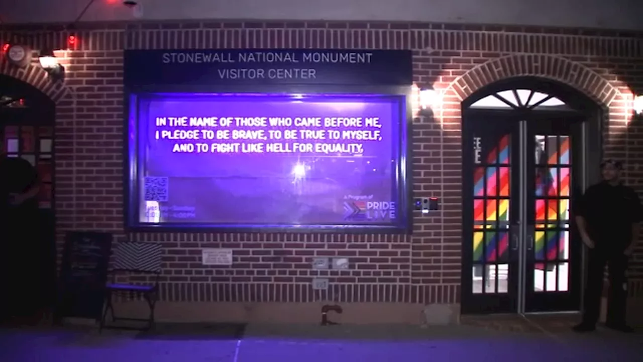 President Biden to visit Stonewall National Monument Visitor Center ahead of Pride weekend