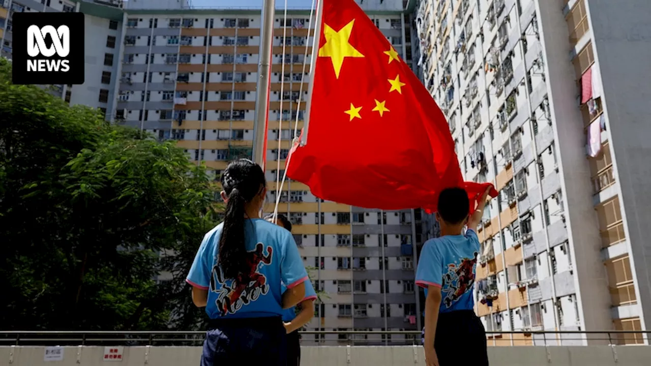 Hong Kong officials say some students sing national anthem 'too softly'