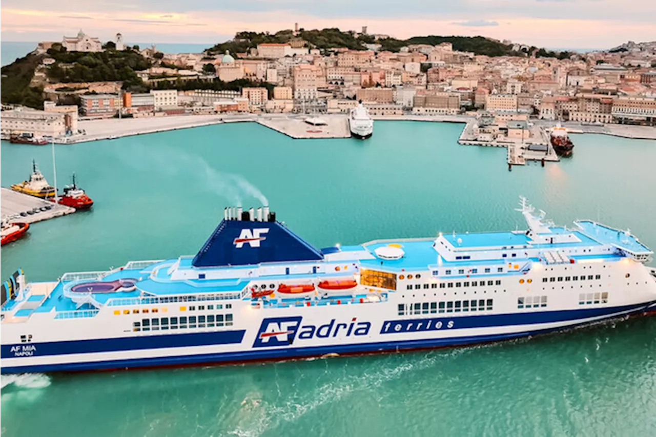 Nuova linea traghetti tra Ancona e Bar con la Adria Ferries Mia