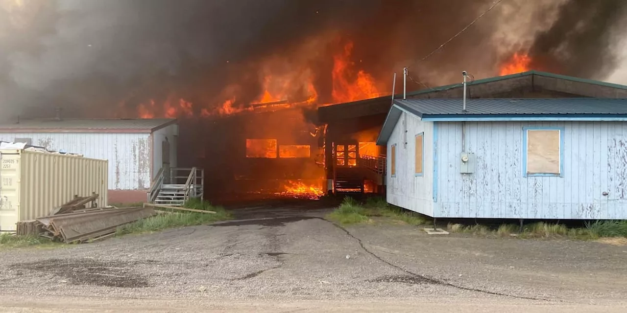 Governor declares Stebbins school fire a state of disaster