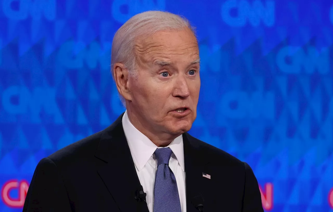 Joe Biden has a cold, sources claim of president’s raspy voice at Trump debate