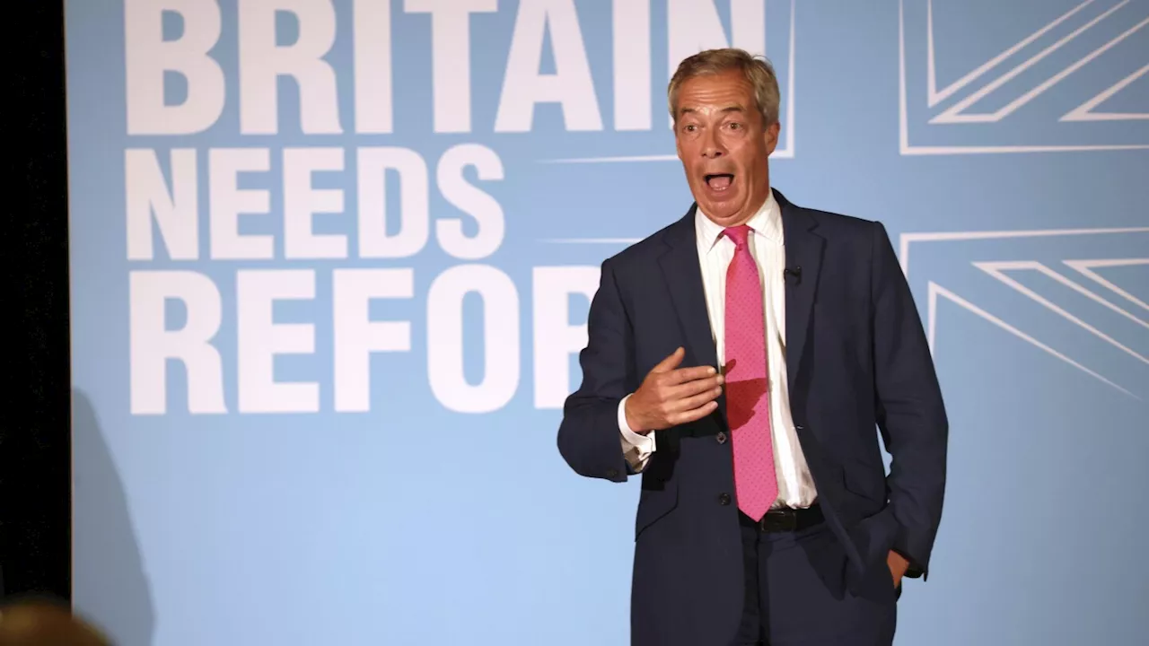 Nigel Farage criticizes 'reprehensible' racist remarks by workers for his Reform UK party