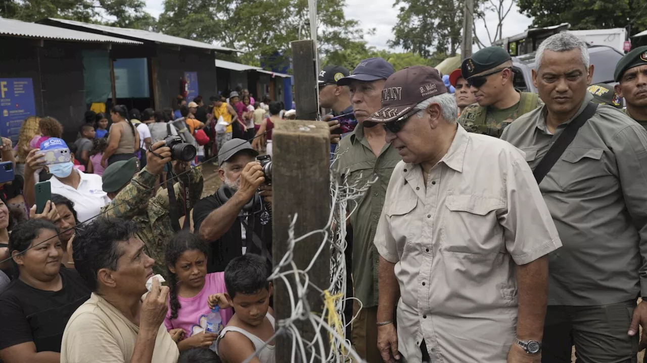 Panama’s next president meets migrants at the Darien Gap, promises to shut down the perilous route