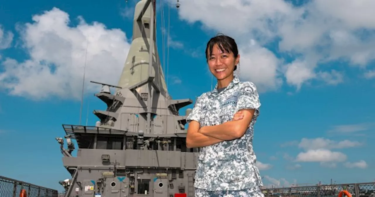 'I don't think I would have been good enough': Navy officer glad she didn't pursue performing arts dreams